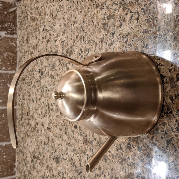 Rose and Fitzgerald Rose Gold Tone Tea Pot Kettle One Liter capacity - Picture 3 of 7